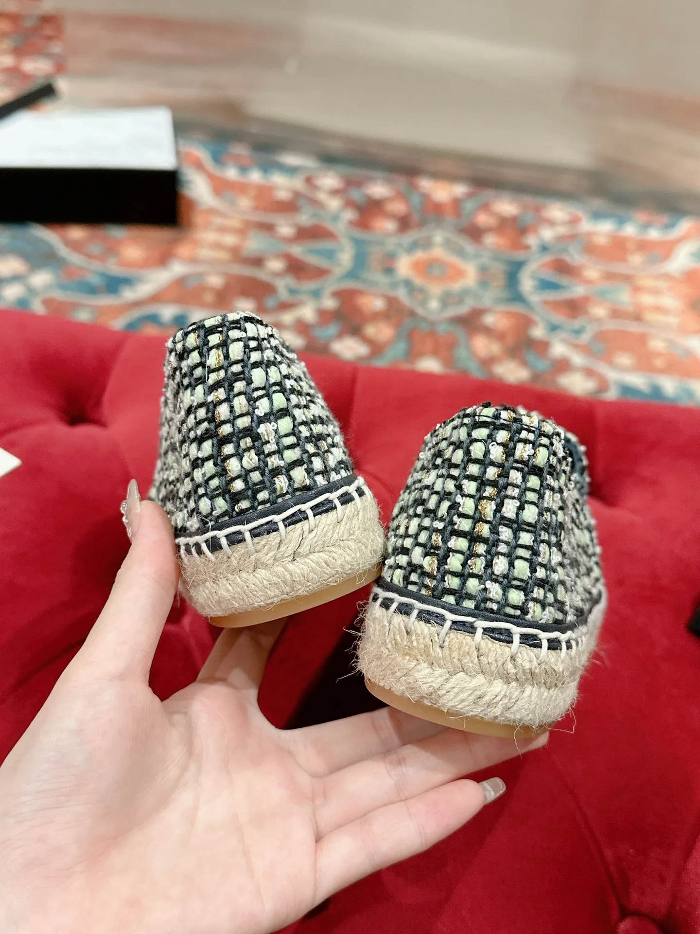 👟👟Ex-factory price 400👟👟 CHANEL 2024 early spring new fisherman shoes, top version 👏👏The inner pads are all made of original imported sheepskin! Code number: 35 - 40 (34.41.42 customized, non-returnable) standard code with full set of packaging